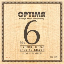 No.6 Konzertgitarre Special Silver Medium Nylon