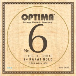 No.6 Konzertgitarre 24K GOLD High Nylon