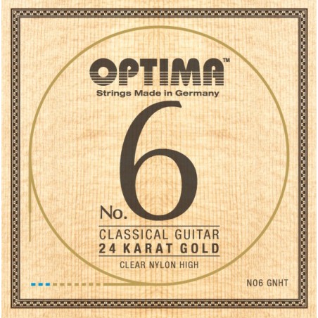 No.6 Konzertgitarre 24K GOLD High Nylon