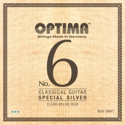 No.6 Konzertgitarre Special Silver High Nylon