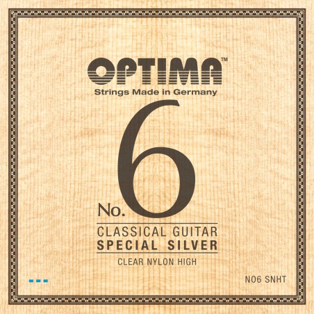 No.6 Konzertgitarre Special Silver High Nylon