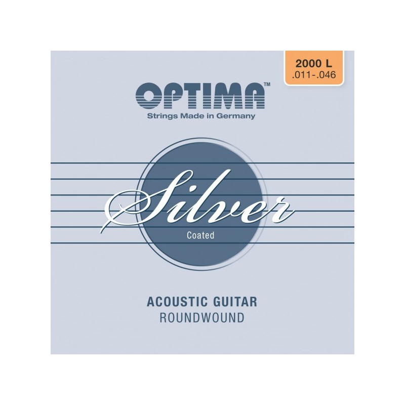 SILVER ACOUSTICS Guitar Set L