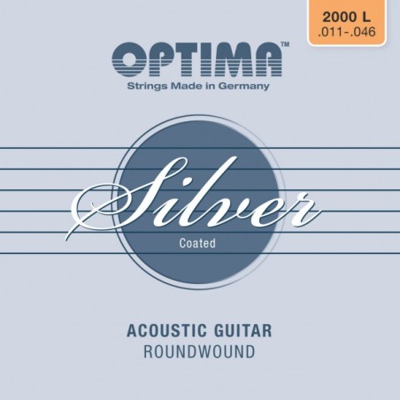 SILVER ACOUSTICS Guitar Set L