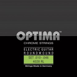 E-Gitarre CHROME STRINGS Satz regular light