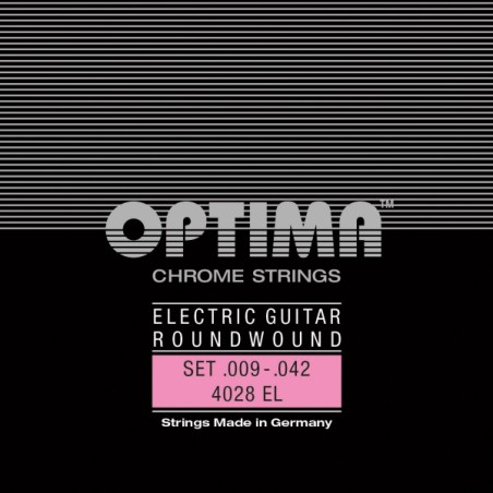 E-Gitarre CHROME STRINGS Satz extra light