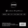 E-Gitarre CHROME STRINGS Satz extra light