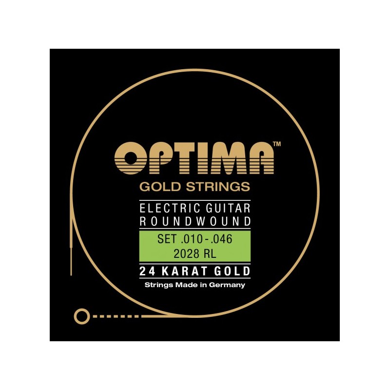 E-Gitarre 24K GOLD STRINGS...