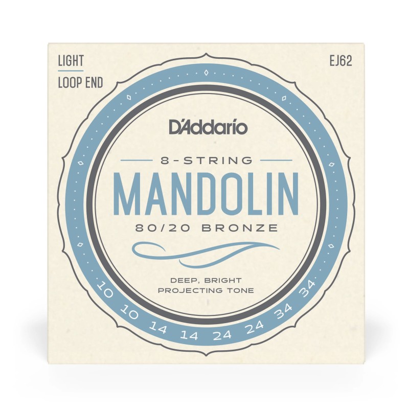 D'Addario EJ62 80/20 Bronze...